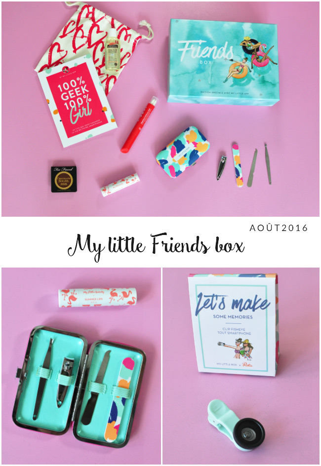 My Little box - Friends - aout 2016