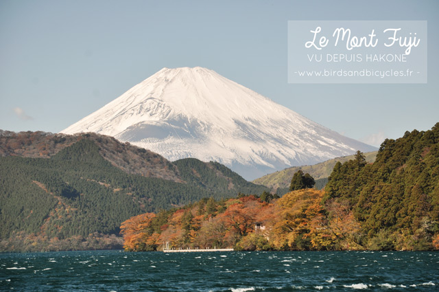 Ou voir le Mont fuji depuis Tokyo? Point de vue depuis Hakone derrière le lac Ashi
