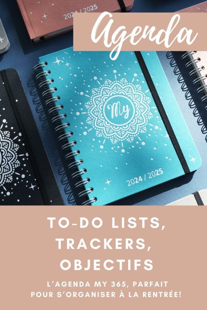 Un agenda au top pour s'organiser à la rentrée!