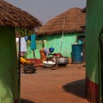 Voyage de presse en afrique. Un village au nord du Ghana autour de Tamale