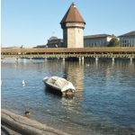 Le pont de Lucerne en Suisse - weekend en Suisse