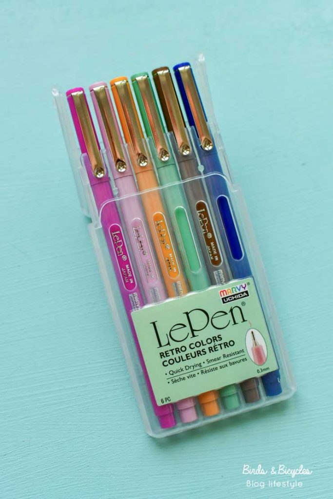 Jolis stylos japonais Le Pen pour journaler!
