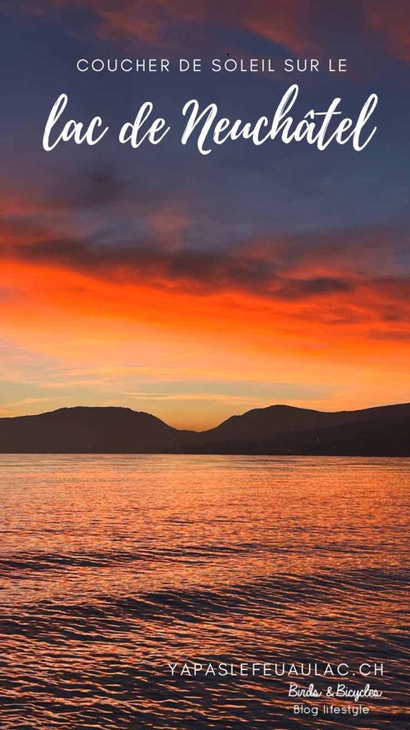 Coucher de soleil neuchatel