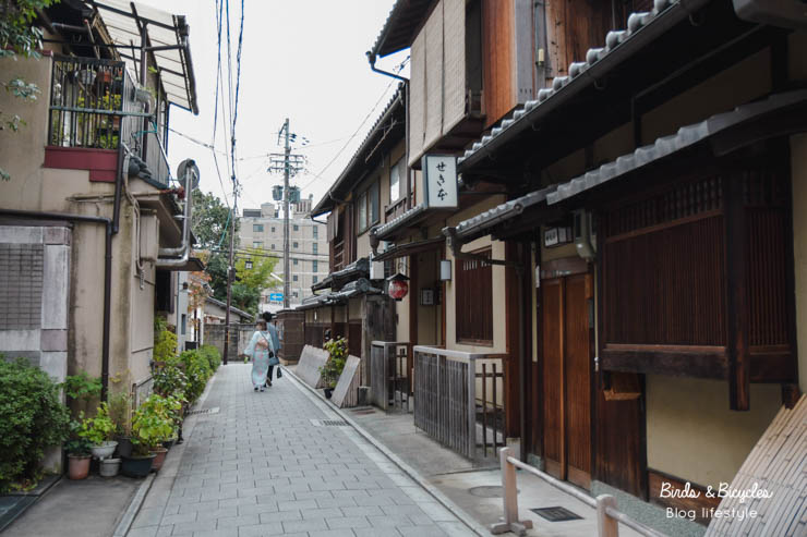 Des rues à et autour de Gion
