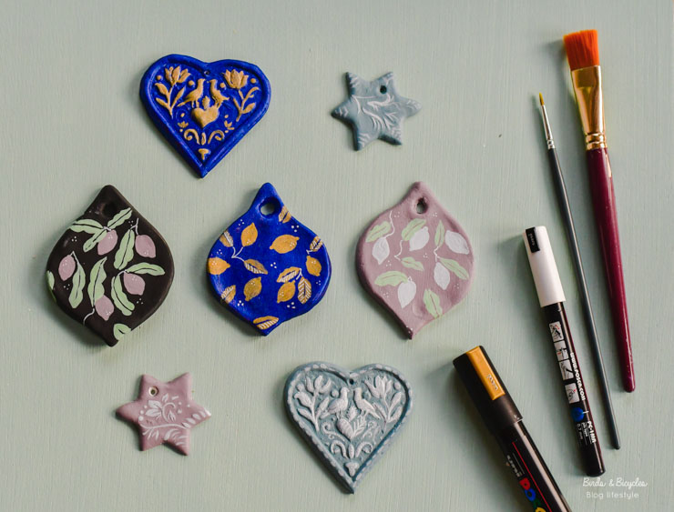 déco de sapin en argile: le matériel