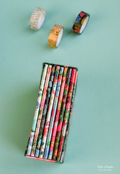 Coffret de Carnets aux motifs floraux