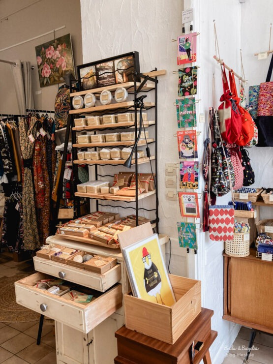 Jolie boutique de créateurs Heol à Rennes