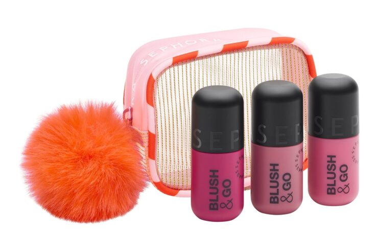 Trio de blush dans une pochette - coffrets Sephora make-up