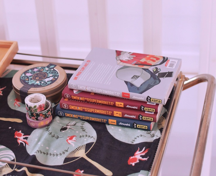 Série manga: Smoking behind the supermarket with you