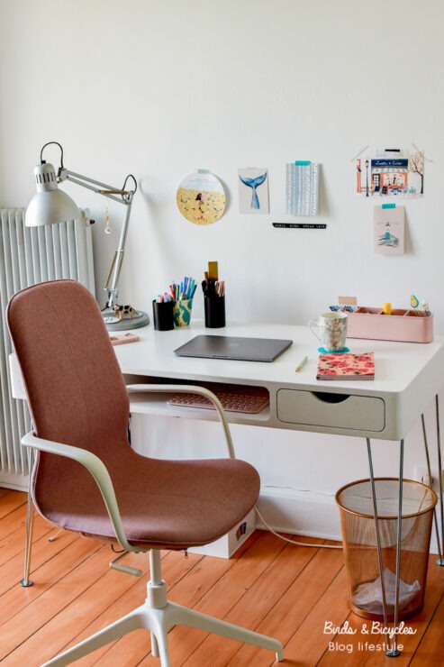 Décorer mon bureau: un nouvel ajout sur le mur!