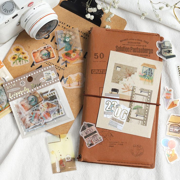 Papeterie japonaise - hobonichi et stickers