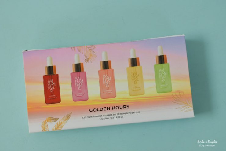 Coffret Golden Hours d'élixirs parfumés estivaux