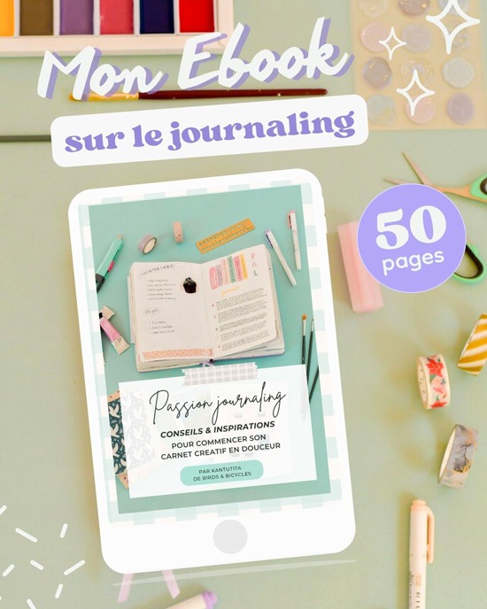 Mon ebook pour commencer le journaling