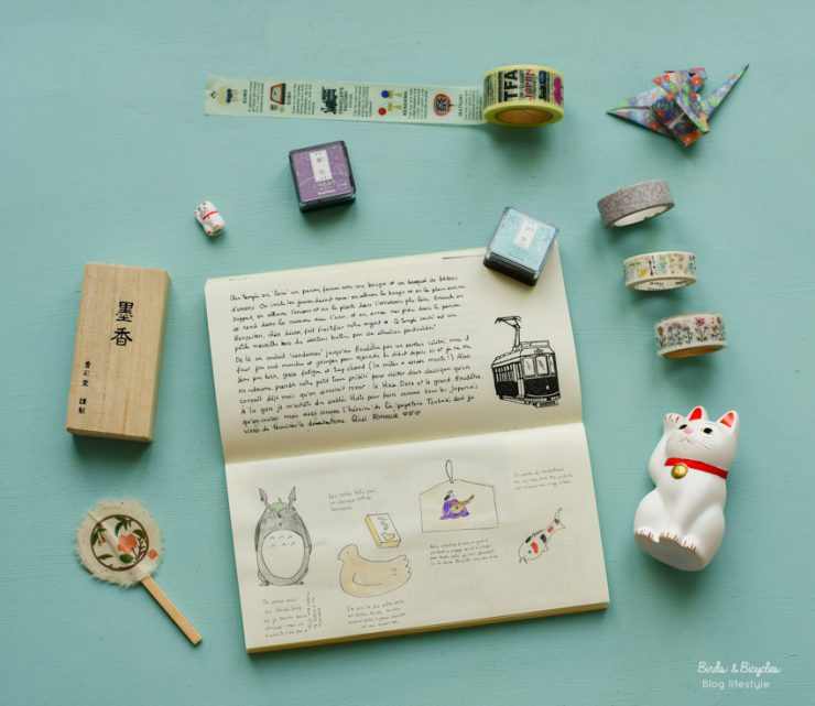 Carnet voyage Japon - traveller's notebook