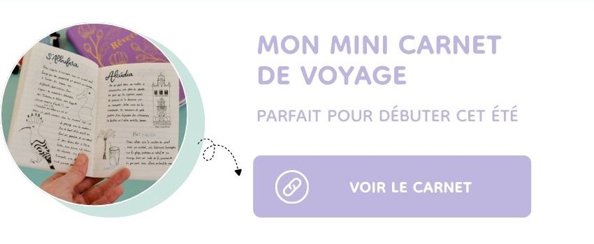 Mon mini carnet de voyage pour débutant