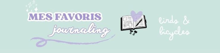 Favoris journaling: carnet, stylos, encre, aquarelle