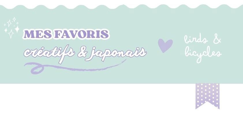 Favoris papeterie créative, encres, Japon