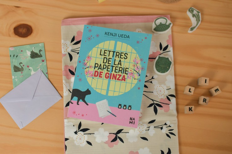 Couverture de Lettres de la Papeterie de Ginza, tome 2, de Kenji Ueda, publié aux éditions Nami