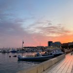 Riva Split soleil couchant