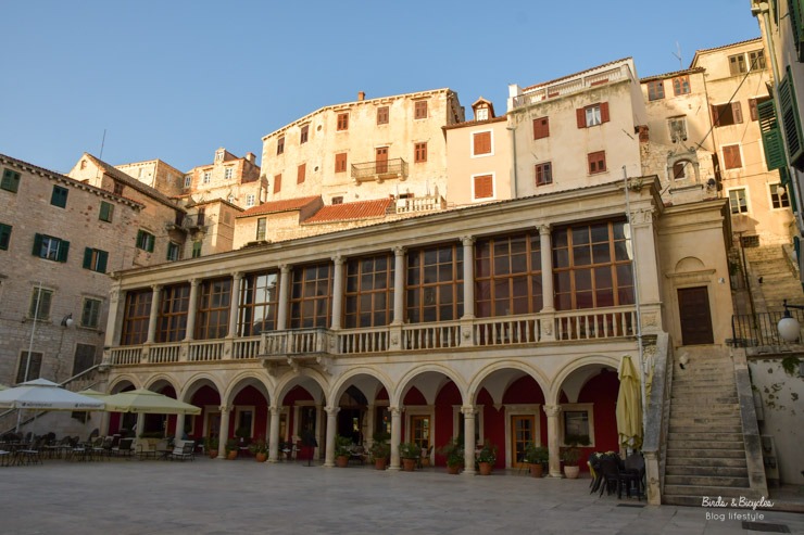 Sibenik - place trg republike hrvatske