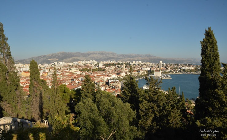 la colline de Marjan - vue sur Split